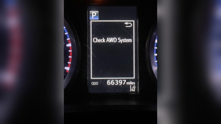 How to Check Awd System Toyota Highlander
