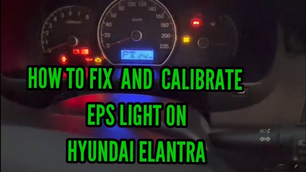 How to Fix Eps on Hyundai Elantra 2010